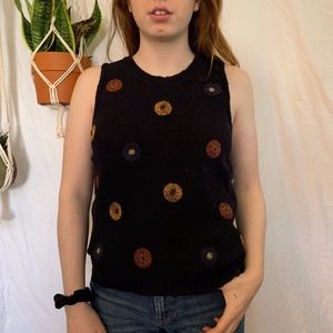 MADEWELL knit embroidered tank